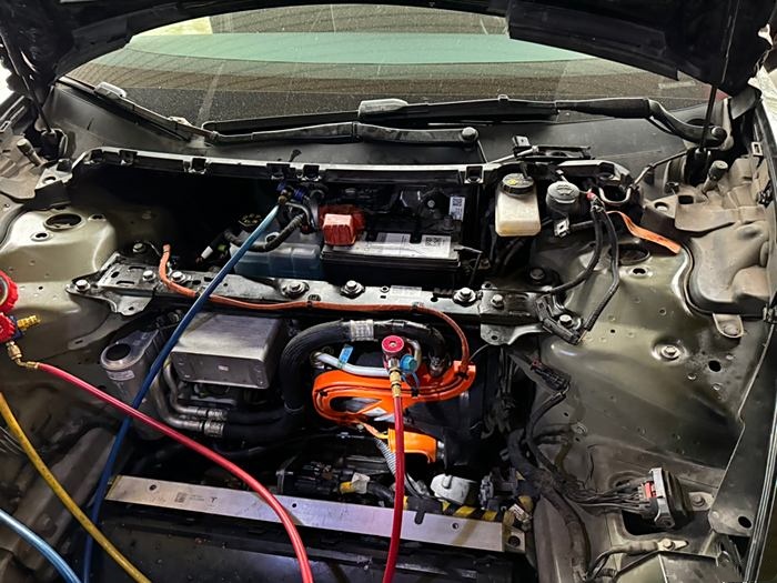 特斯拉modely热泵空调故障